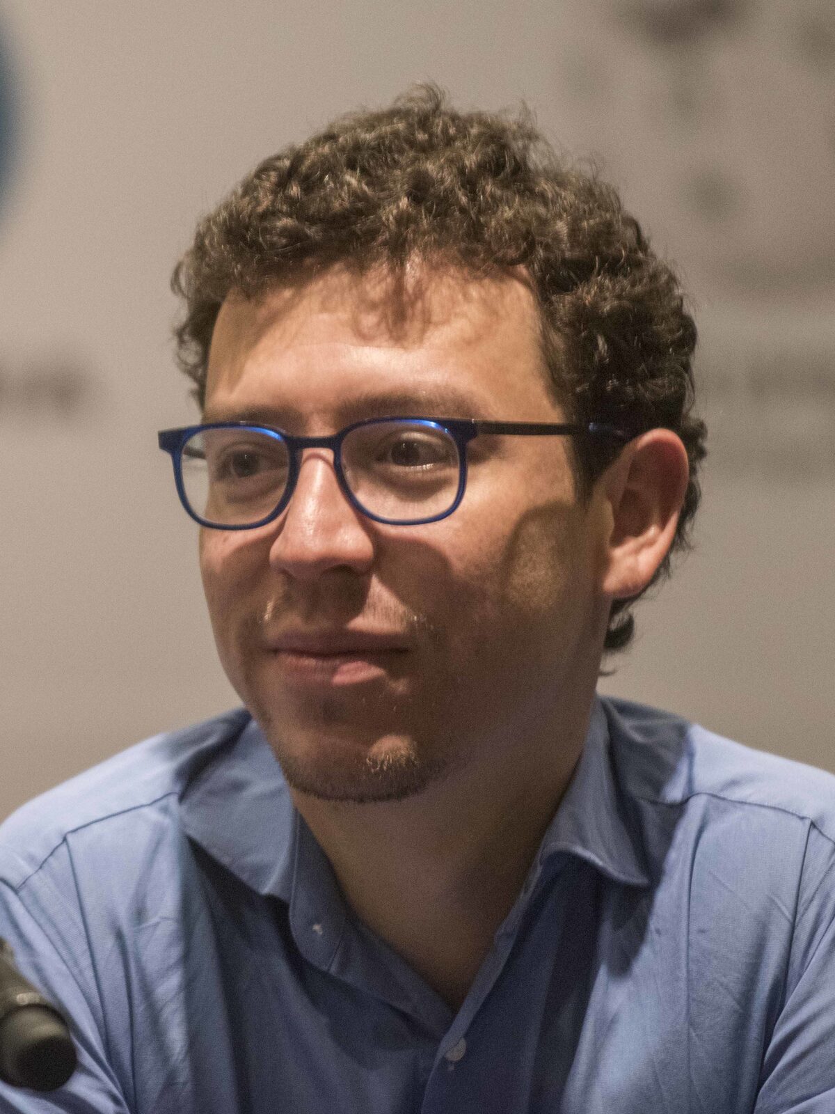 Luis von Ahn speaking at Wikimania 2015